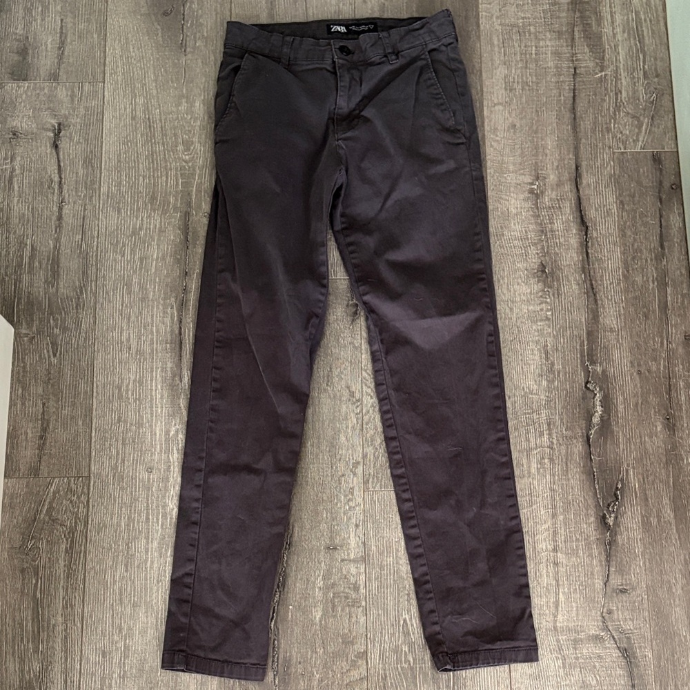 Zara Women’s Black Chinos – Size 29, Good Condition